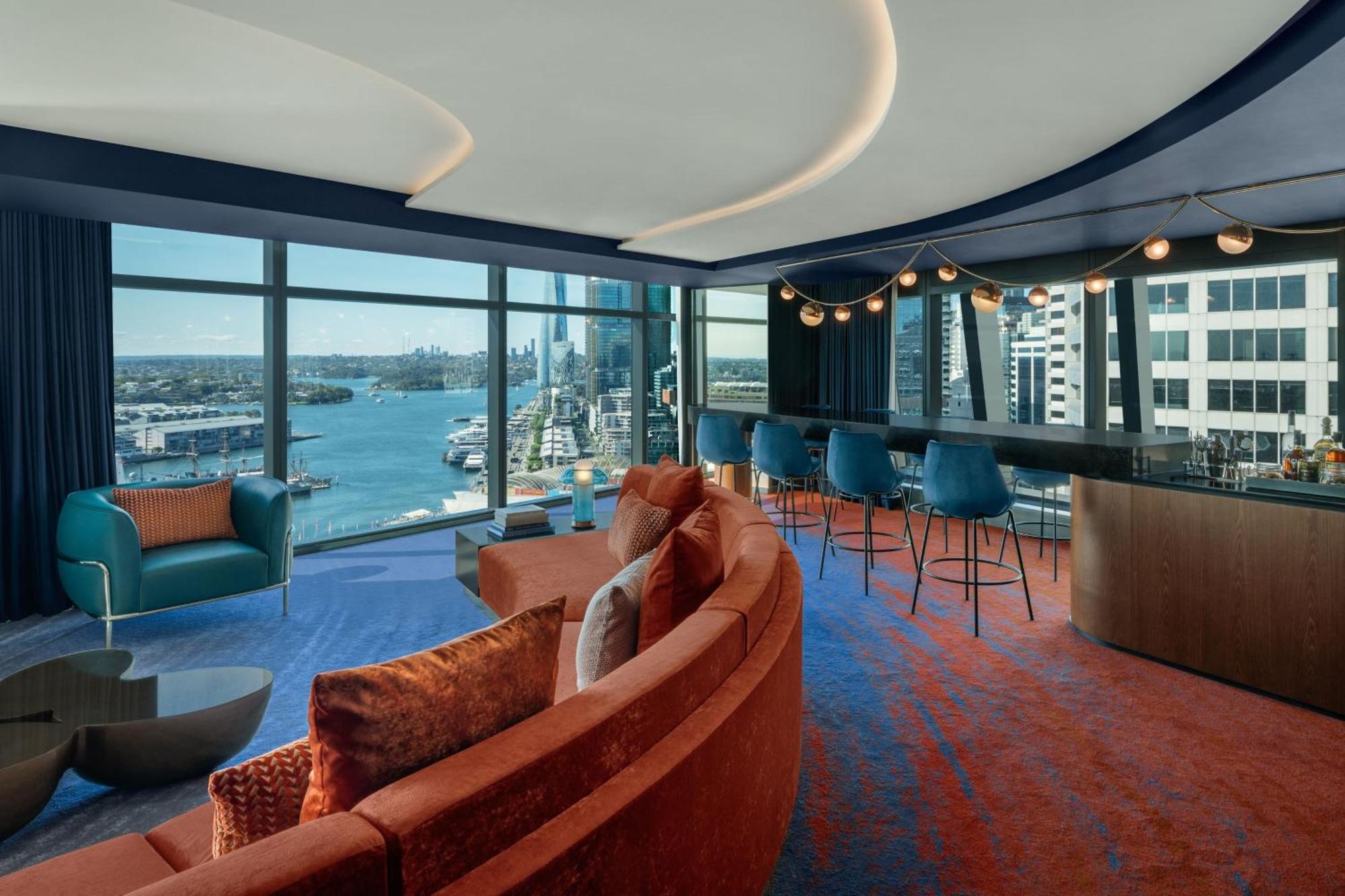 W Sydney 호텔 외부 사진 The Club Lounge at the Westin Boston Seaport District