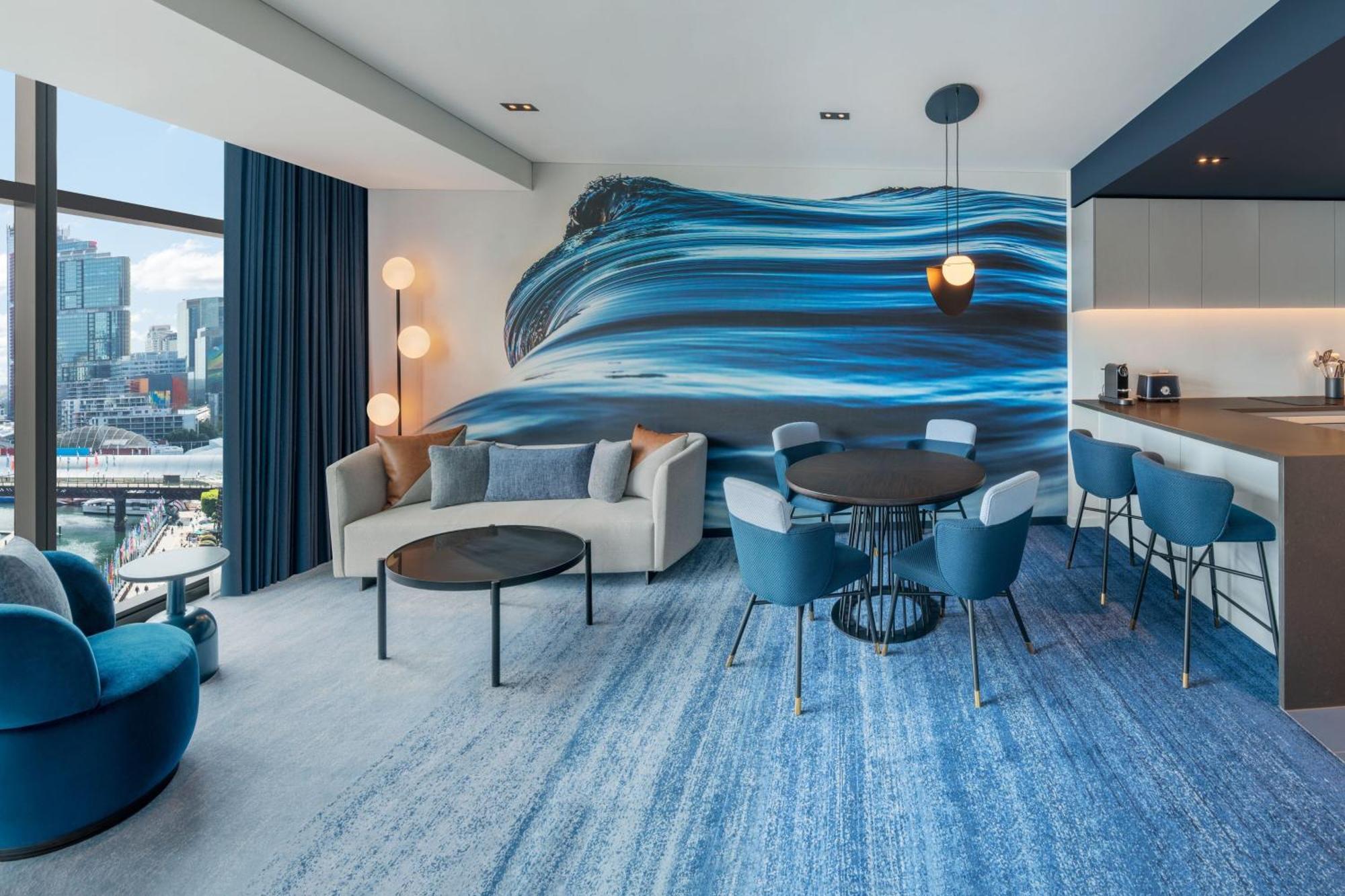 W Sydney 호텔 외부 사진 The Living Room at The Standard East Village
