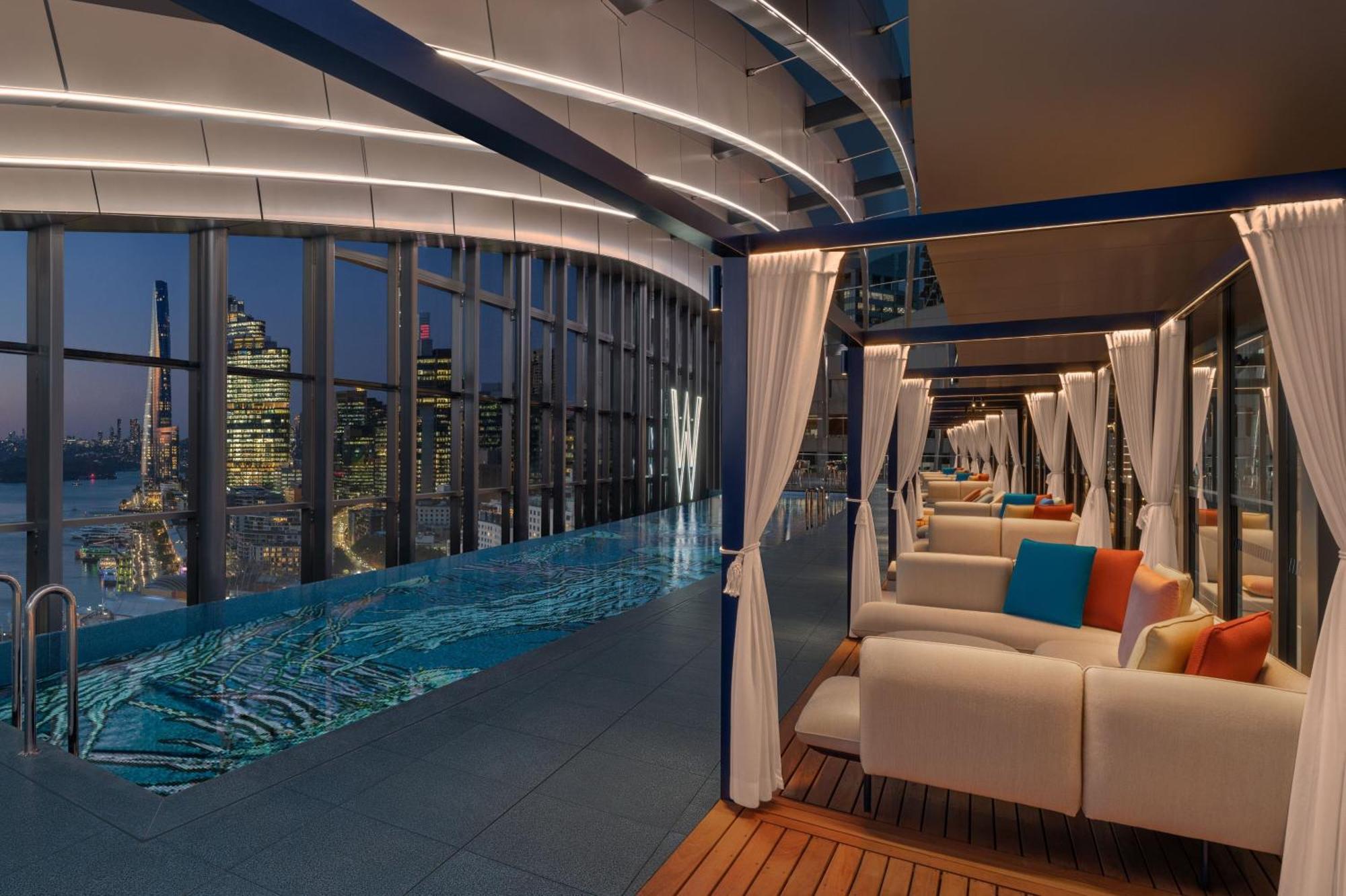 W Sydney 호텔 외부 사진 Skyline pool