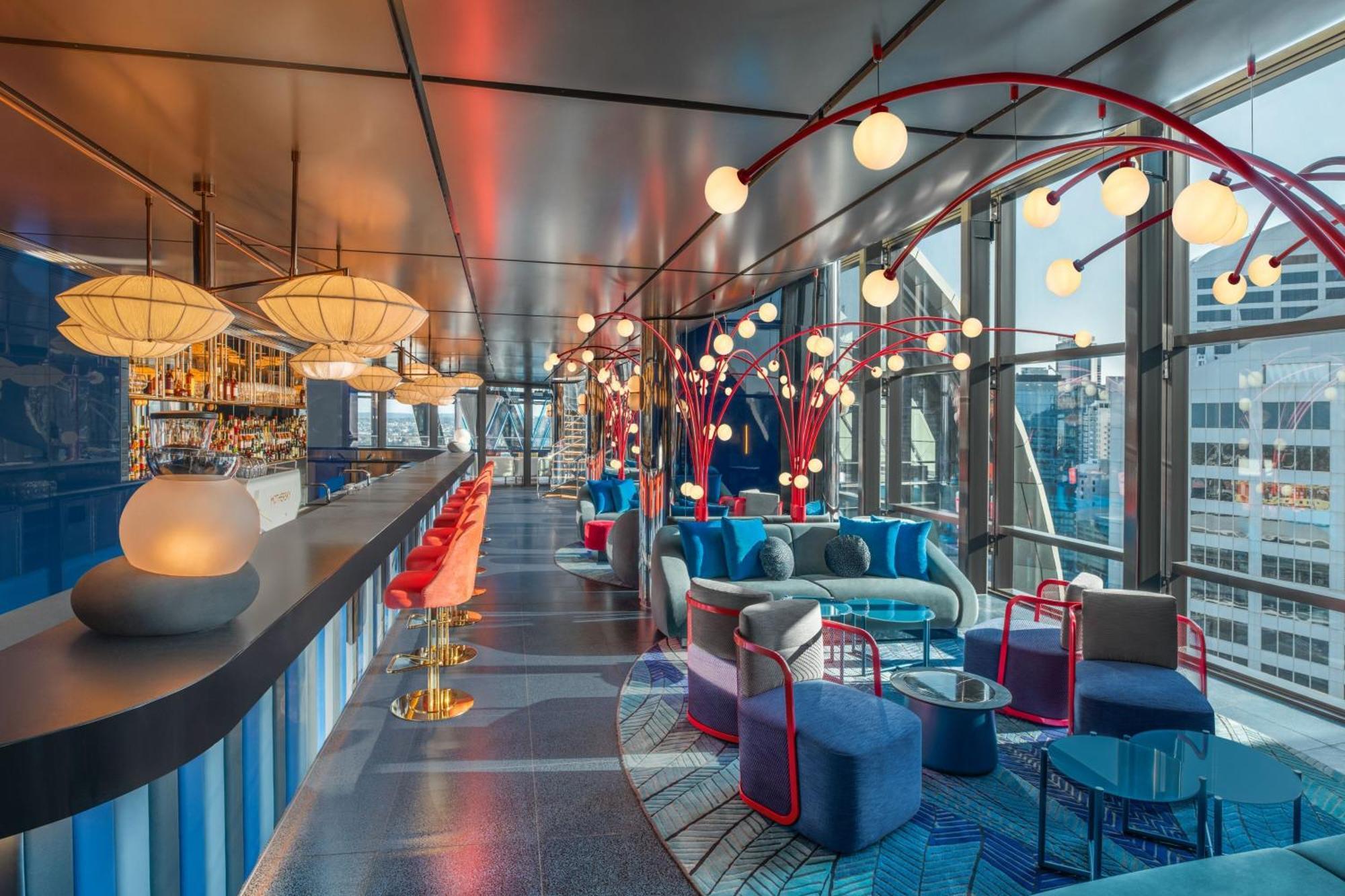 W Sydney 호텔 외부 사진 The bar at the 360° Sky Bar